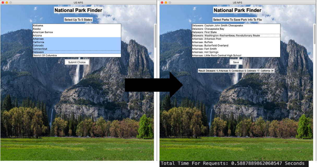 National Park Finder